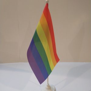 Флажок настольный Радужный флаг ЛГБТ