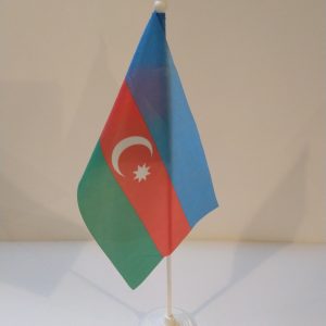 Флажок настольный страна Азербайджан